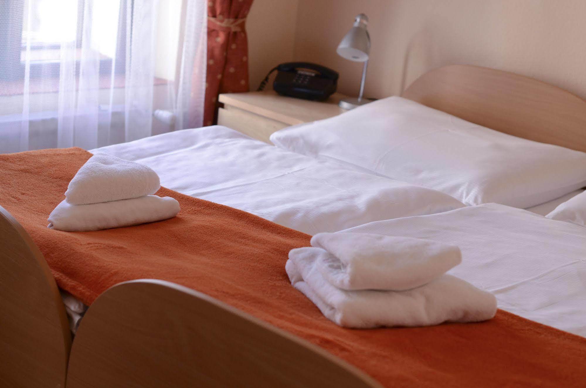 Hotel Paradies Teplice Bagian luar foto