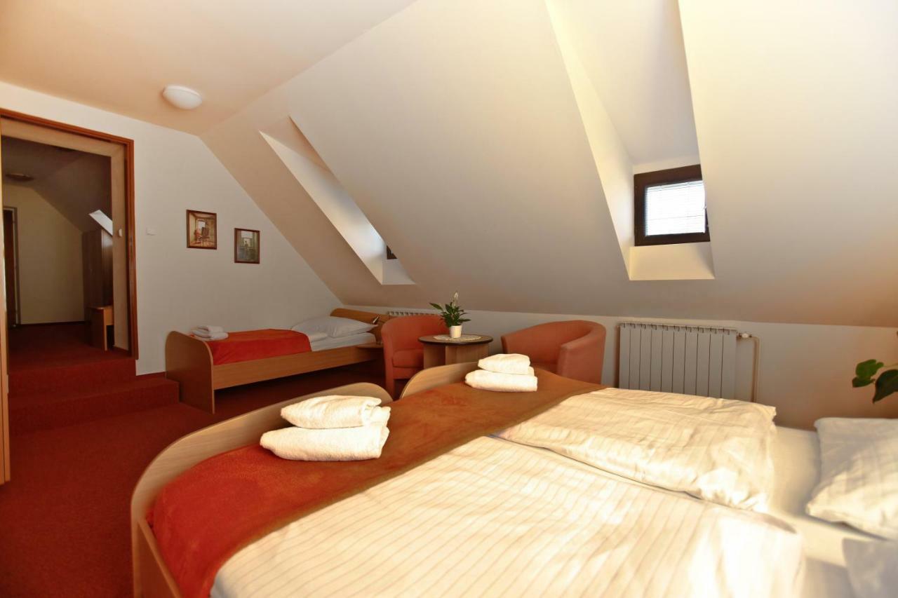 Hotel Paradies Teplice Bagian luar foto