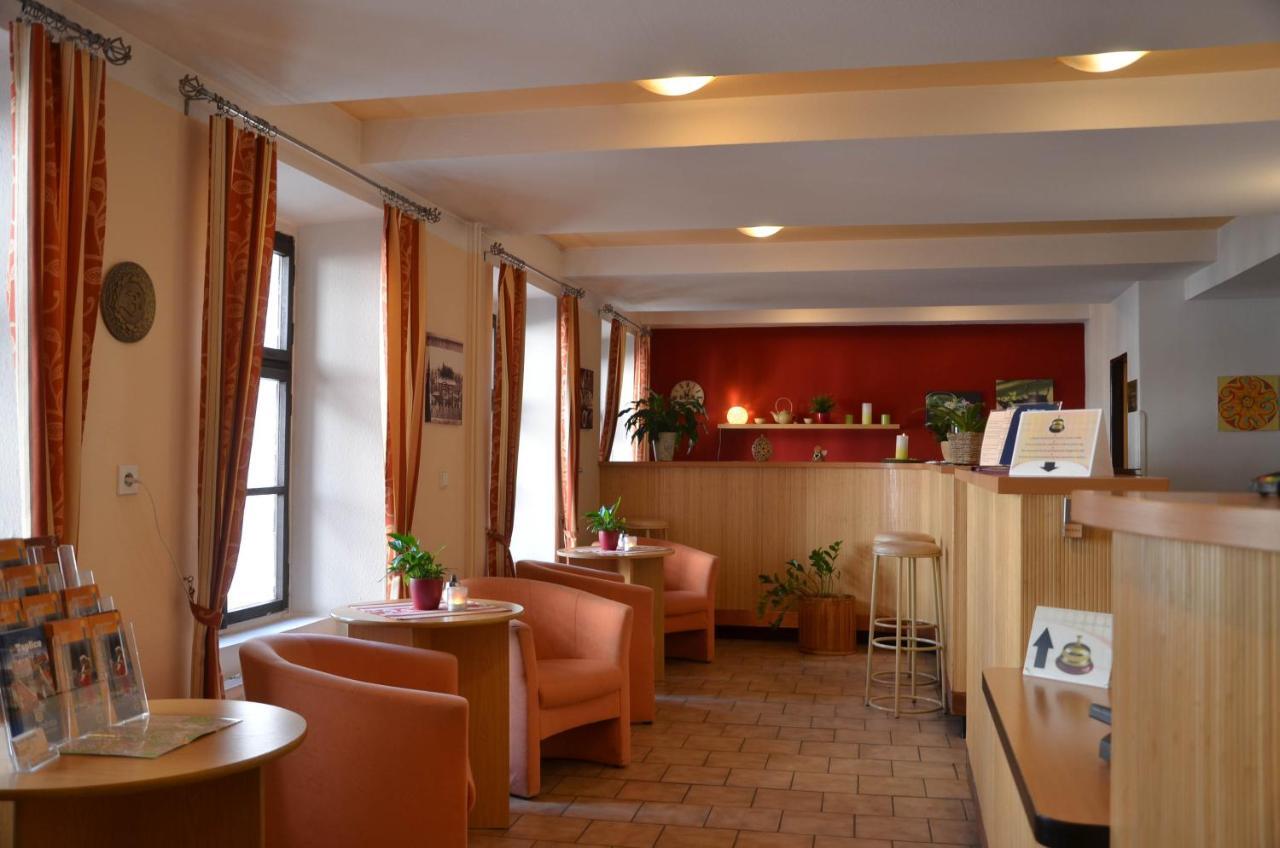 Hotel Paradies Teplice Bagian luar foto